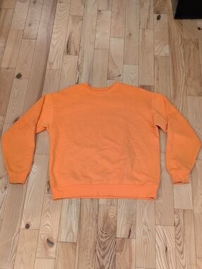 Ardene Small Crewneck Sweater in Vibrant Orange
